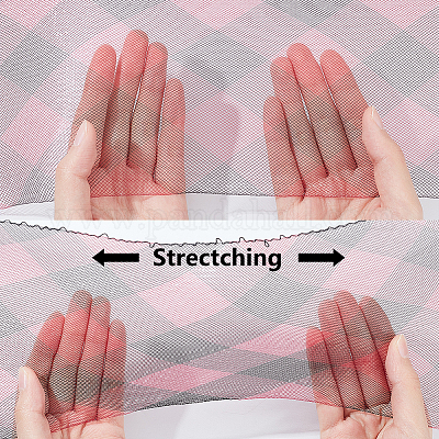 Эластичные ленты из декоративной сетки из полиэстера длиной 3 м. DIY-WH0530-55B-1