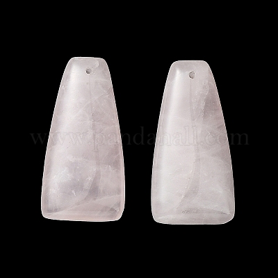 Природного розового кварца подвески G-E596-01D-1