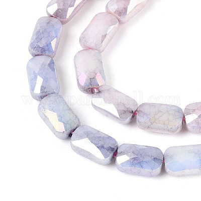 Антикоррозийные гальванические стеклянные бусины GLAA-T025-29E-1