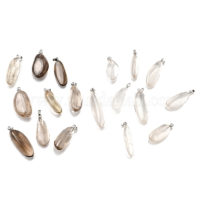 Природного кварца хрустальных подвесок G-S390-01B-P-1