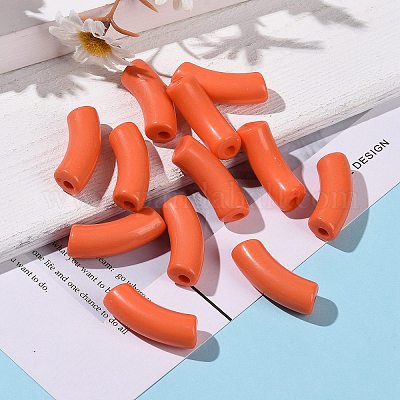 Непрозрачные акриловые бусины SACR-S677-026-1