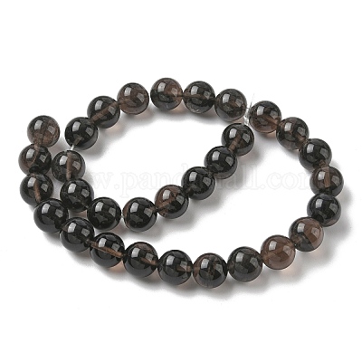 Натуральные ледяные обсидиановые бусинки G-P590-A03-12mm-02-1