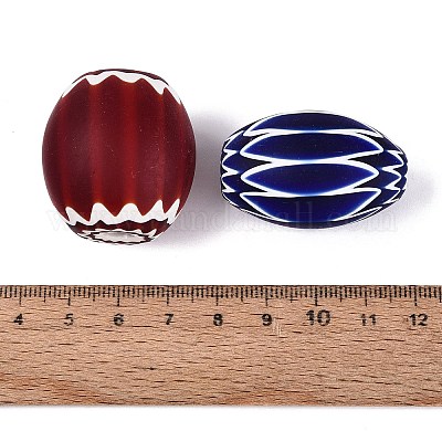 Handgefertigte Millefiori-Glasperlen&nbsp;LA-N002-29-1