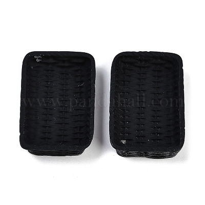 Кабошоны из смолы из ротанговой корзины RESI-Q014-07C-1