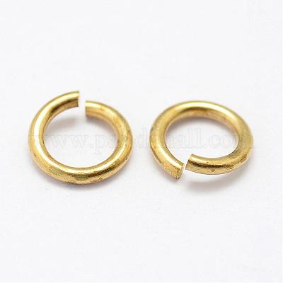 Латунные кольца прыжок открыт KK-P096-08-D-1