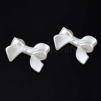 Акриловые имитация жемчужные бусы OACR-N134-001-1