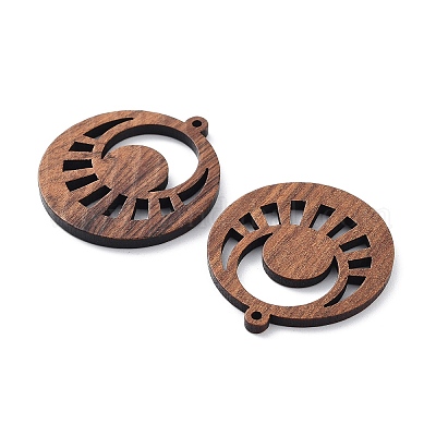 Подвески из орехового дерева WOOD-Q051-05J-1