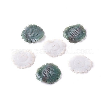 Perle di pietre preziose naturali scolpite G-L523-090-1