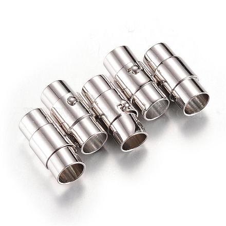 Brass Magnetic Clasps KK-T006-04P-1