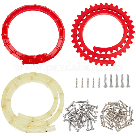 3 стиль полиуретановая деревообрабатывающая профилирующая полоса AJEW-OC0005-62-1