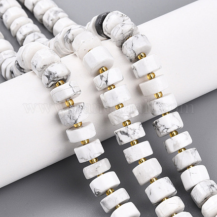 Природные Говлит бисер нитей G-T140-35-1