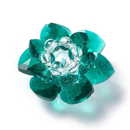Glass Woven Beads GLAA-F088-F19-1