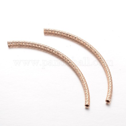 Curved Iron Tube Beads IFIN-L024-06KCG-1