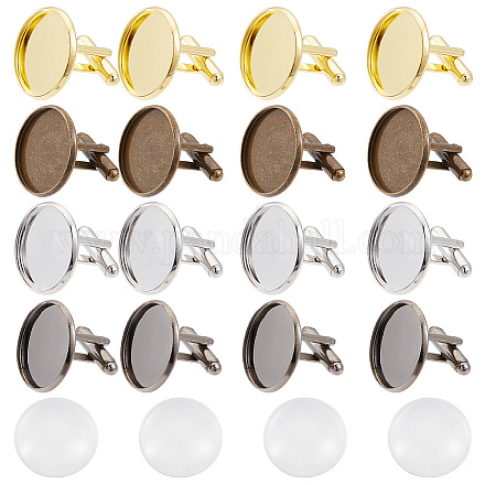 Набор для самостоятельного изготовления запонок в форме купола DIY-HY0001-79-1