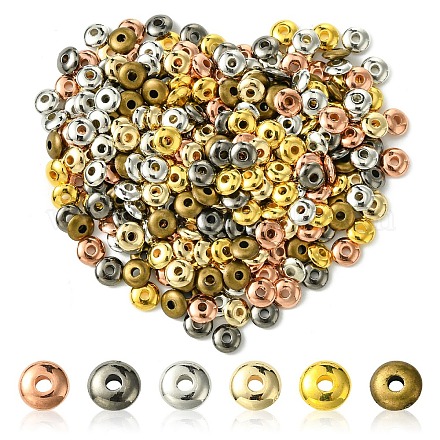 300шт 6 стиля пластиковые бусины ccb FIND-YW0004-93B-1