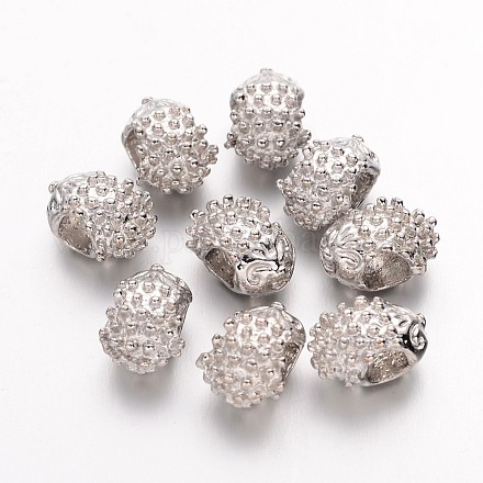 Perles européennes en alliage de style tibétain MPDL-7606-P-NR-1