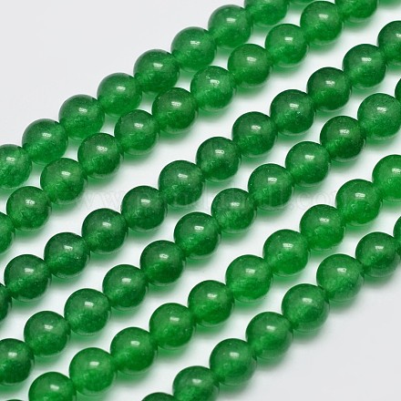 Natürliche und gefärbte Perle Malaysia Jade Stränge G-A146-8mm-A06-1