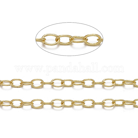 Brass Cable Chains CHC024Y-G-1