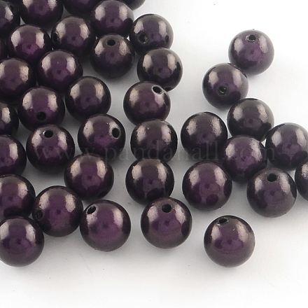 Perles acryliques laquées MACR-Q154-18mm-N06-1