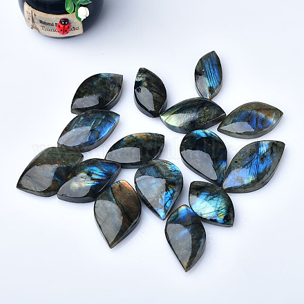 Натуральные целебные камни лабрадорита рейки DJEW-PW0012-091-1