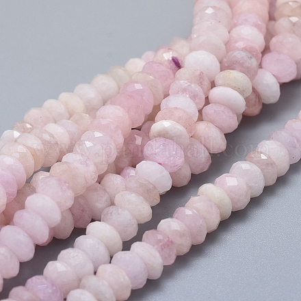 Natürliche rosa Morganit Perlen Stränge G-D0010-22B-1
