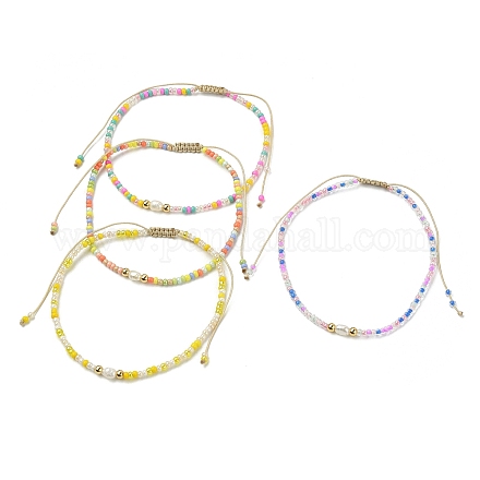Pulseras de perlas naturales BJEW-JB09614-1