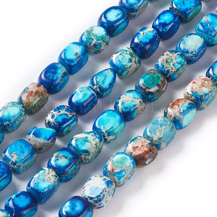 Natürliche regalite / imperial jasper / sea sediment jasper beads stränge G-Z008-01A-1