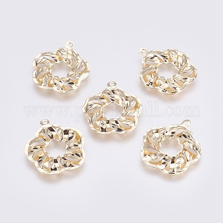 Латунные подвески&nbsp;LS-KK-I622-46G-B-NF-1