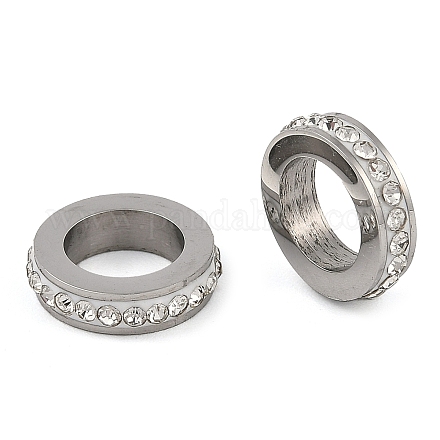 Европейские бусины из нержавеющей стали 304 STAS-Z090-03P-01-1