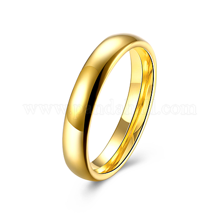 Regali di san valentino anelli per coppia in acciaio al titanio smaltato per donna RJEW-BB16394-7G-1