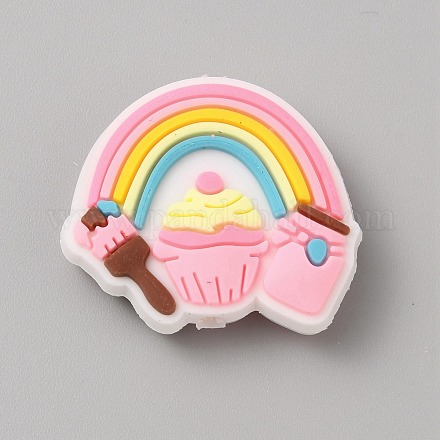 Пластиковые бусины пвх&nbsp;KY-WH0421-143H-1