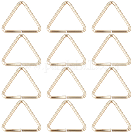 Anello di collegamento a triangolo in ottone sunnyclue FIND-SC0006-42-1