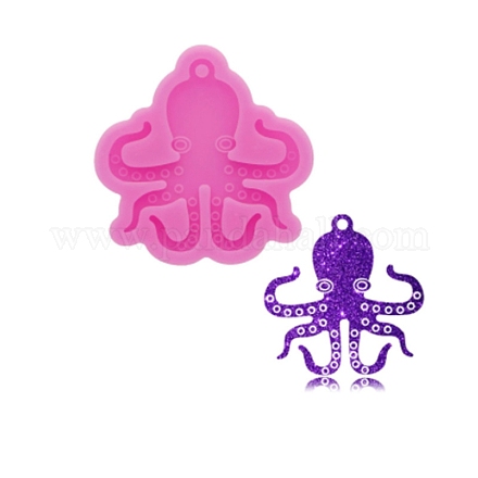Octopus Pendant Silicone Molds DIY-F104-01-1