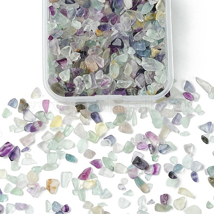 60 г бусинок из натурального флюорита G-YW0001-64-1