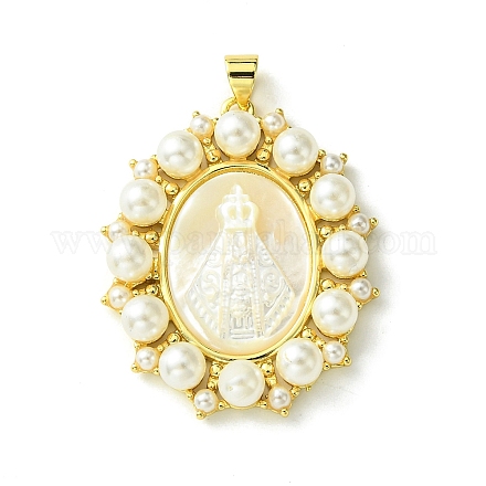 Кулоны из экологически чистой латуни KK-A204-02C-01G-1