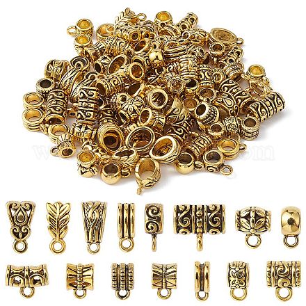 Поручни из сплава в тибетском стиле PALLOY-YW0001-12AG-LF-1