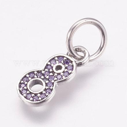 Thai 925 charms in argento sterling STER-G018-13A-1