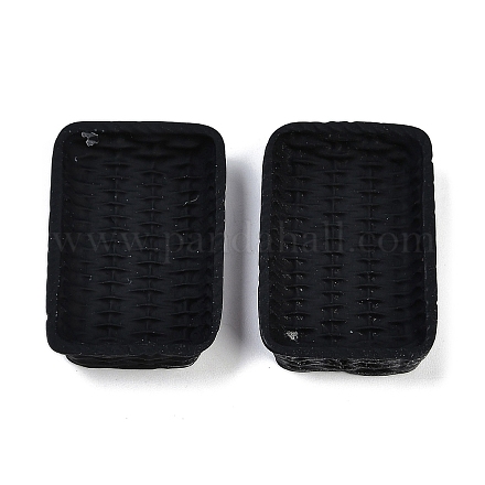 Кабошоны из смолы из ротанговой корзины RESI-Q014-07C-1