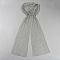 Polyester Rhinestone Mesh Headpiece Cap for Women, Silver, 720mm