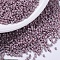 MIYUKI Delica Beads, Cylinder, Japanese Seed Beads, 11/0, (DB0379) Matte Opaque Dusty Mauve Luster, 1.3x1.6mm, Hole: 0.8mm, about 2000pcs/10g