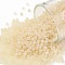 TOHO Round Seed Beads, Japanese Seed Beads, Frosted, (147F) Ceylon Frosted Light Ivory, 11/0, 2.2mm, Hole: 0.8mm, about 50000pcs/pound