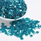 MIYUKI Half TILA Beads, Japanese Seed Beads, 2 Hole, (HTL2458) Transparent Teal AB, 5x2.3x1.9mm, Hole: 0.8mm, about 2500pcs/100g