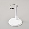 304 Stainless Steel Adjustable Height Doll Stands, with Plastic Chassis, White, 8.7x9.9x13.2cm