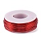 Round Aluminum Wire, Red, 18 Gauge, 1mm, about 23m/roll