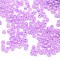 12/0 Glass Seed Beads, Ceylon, Round, Plum, 2mm, Hole: 1mm, about 11200pcs/bag