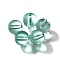 K9 Glass, Imitation Austrian Crystal Beads, Round, Light Sea Green, 7.5x8mm, Hole: 1.4mm