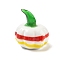 Lampwork Display Decorations, for Home Office Desk, Pumpkin, 39~41.5x34~36x34~36mm
