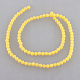 Resin Round Bead Strands RESI-O001-4mm-A08-2