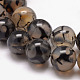 Chapelets de perles en agate veine de dragon naturelle G-K166-14-14mm-01-3