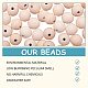 PandaHall Elite about 200 pcs 18mm Natural Unfinished Wood Spacer Beads Round Ball Wooden Loose Beads for Bracelet Pendants Crafts DIY Jewelry Making WOOD-PH0008-50-4